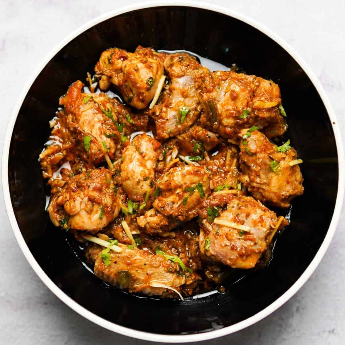 The Kolachi Kitchen chicken karahi Winnipeg — halal Pakistani karahi dish