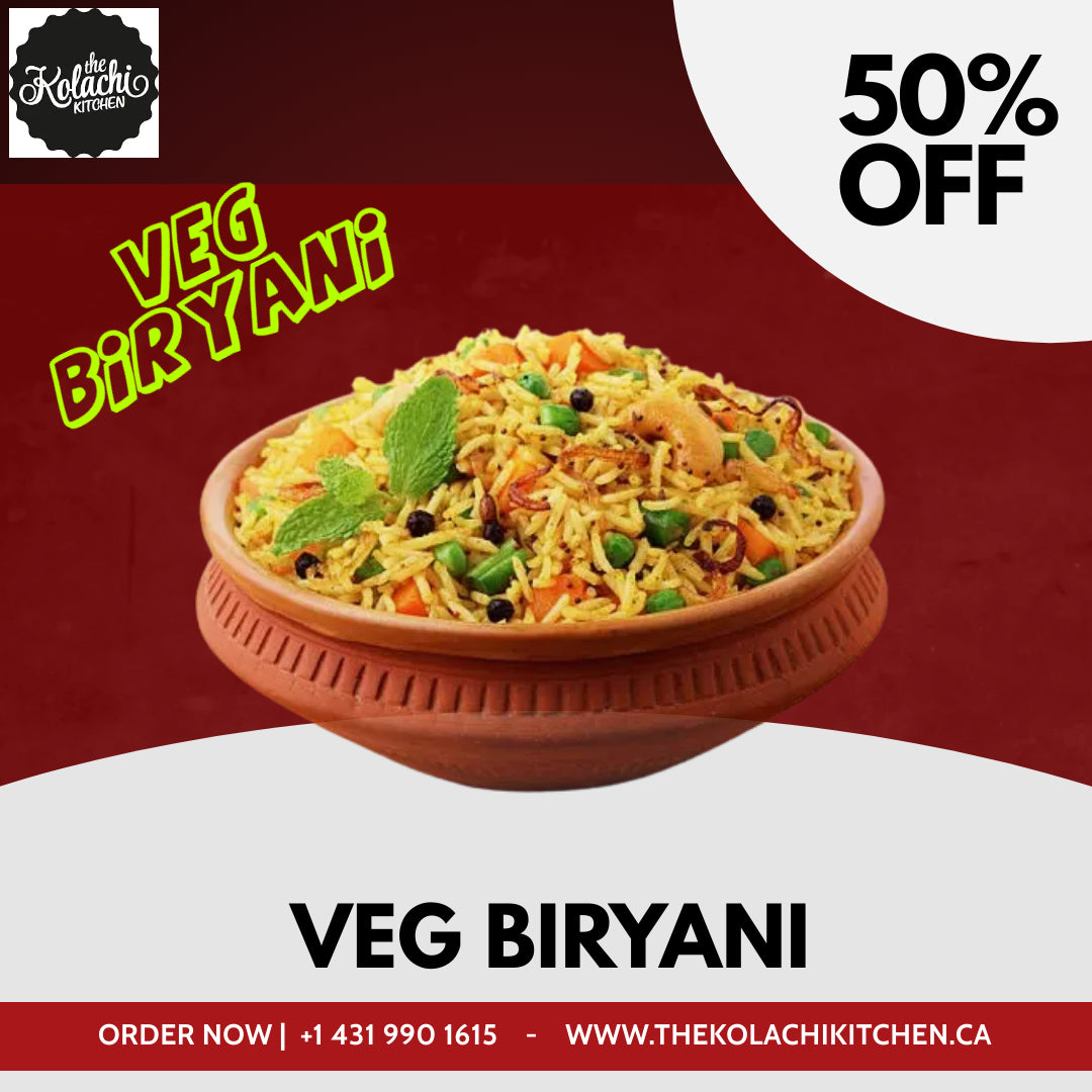 Veg Biryani (1 Person Serving)